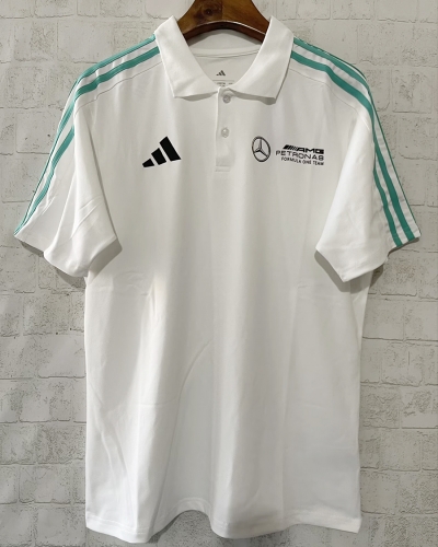 2025 26 MERCEDES 2025 F1 white cotton shirt S-3XL